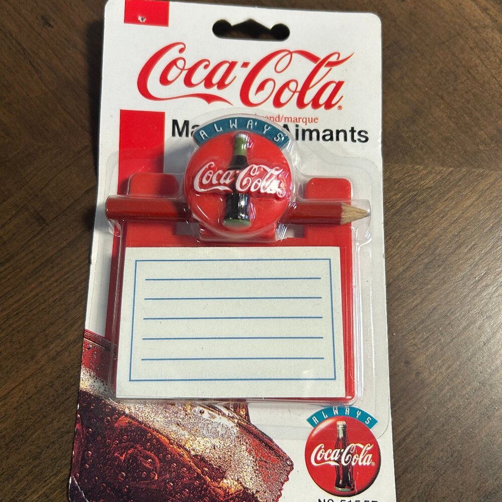 Vintage Coca Cola fridge magnet